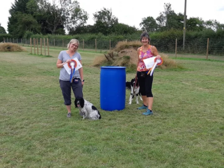 Roxy and Indi, Maija and Erica &ndash; Good Hoopers Silver Award winners