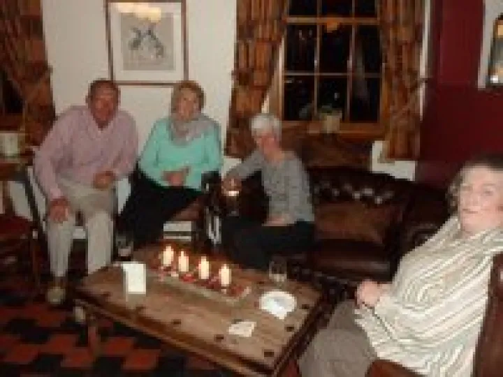 2014 Welcome evening at the Badger Inn