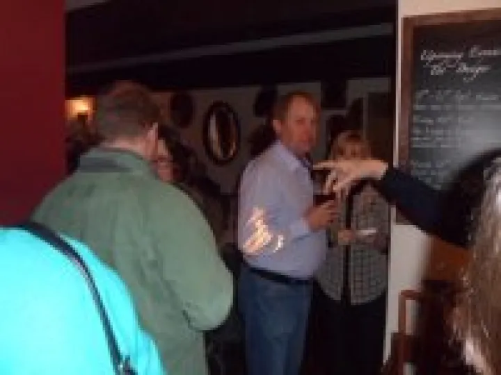 2014 Welcome evening at the Badger Inn