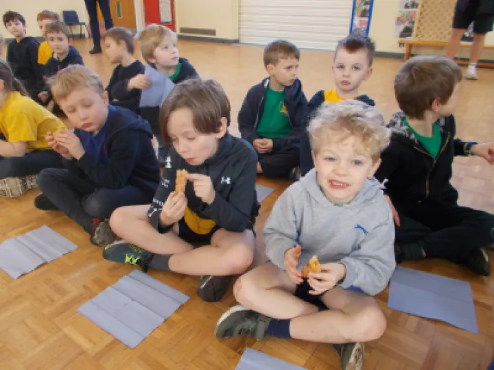 Eating Spring Rolls 3