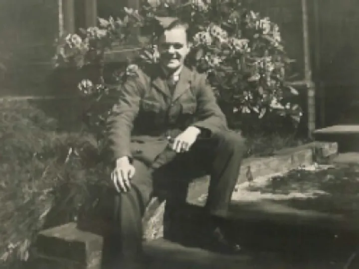 Jack Bowser during his service at Betchton