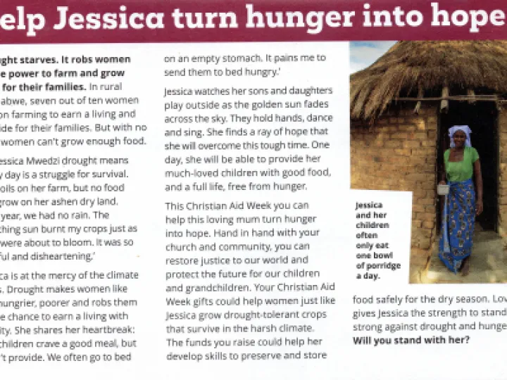 Christian Aid Appeal 1