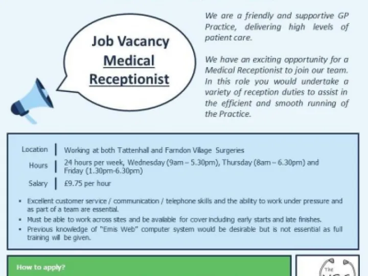 Medical Receptionist