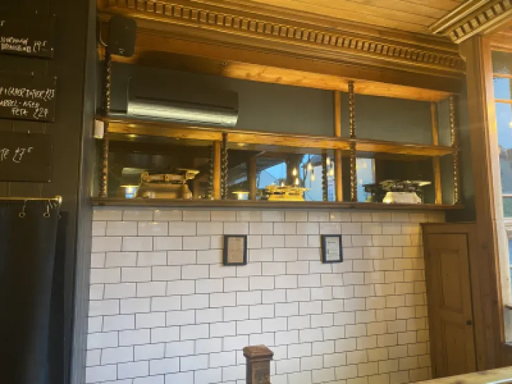 Barley Sugar verticals and Shelves at the Cornichon