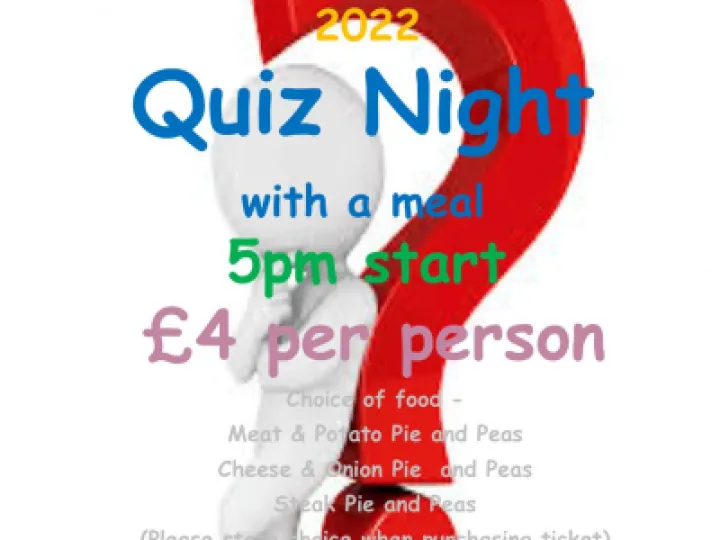 Quiz Night 15th October