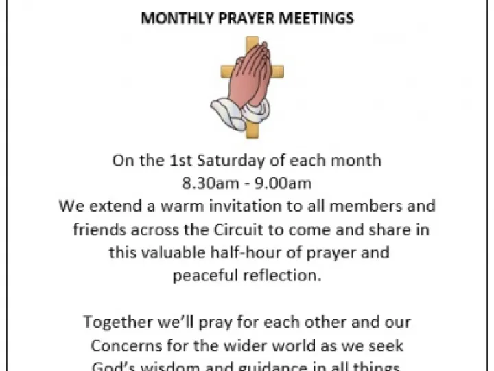 Monthly Prayer Meetings