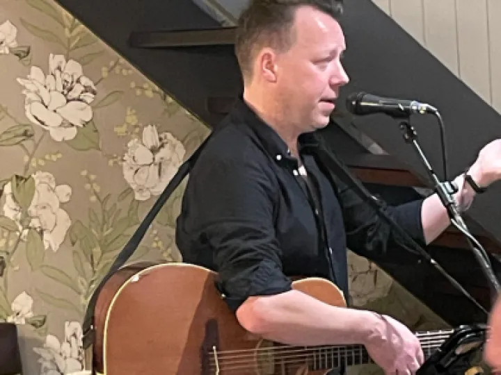 Jim Kirkpatrick at the Shroppie