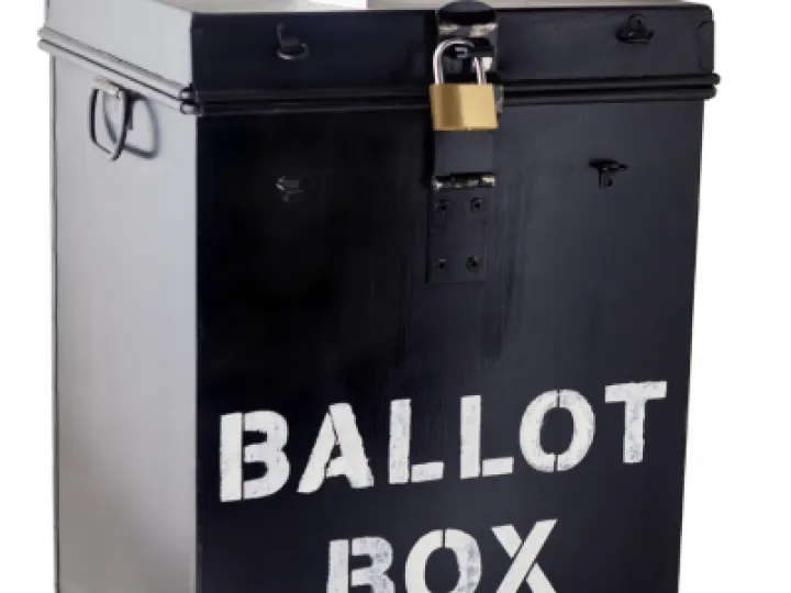 Ballot Box Stock Image