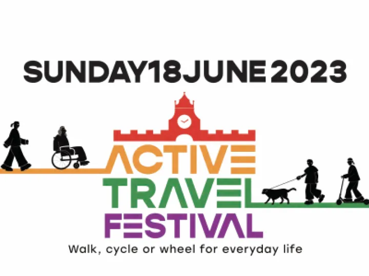 Active travel festival Logo 2023