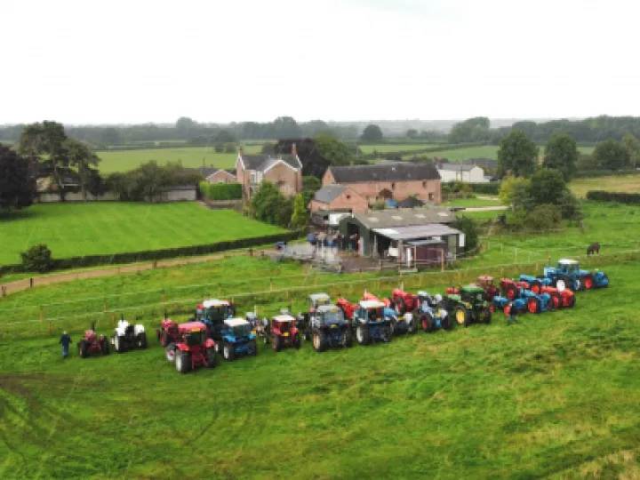 Vintage Tractor Run