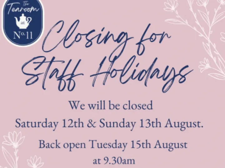 Tea Room Holidays