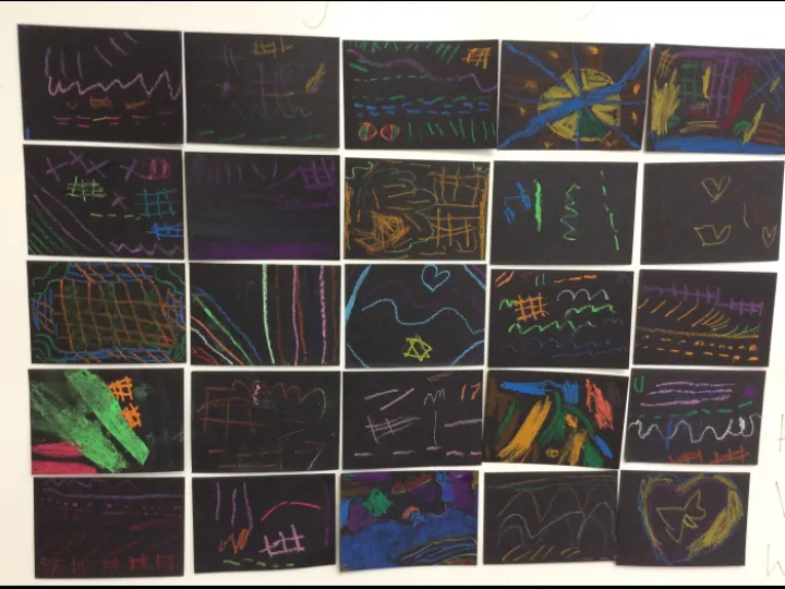 Bridget Riley Art work