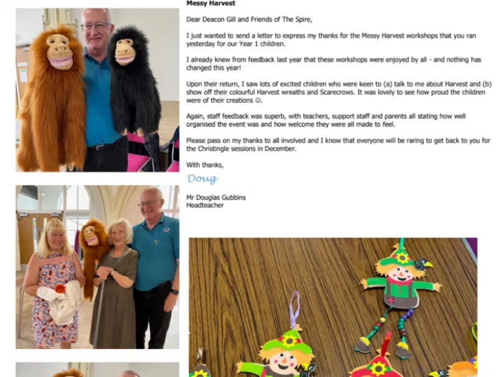 2023 10 09 &ndash; Messy Harvest letter