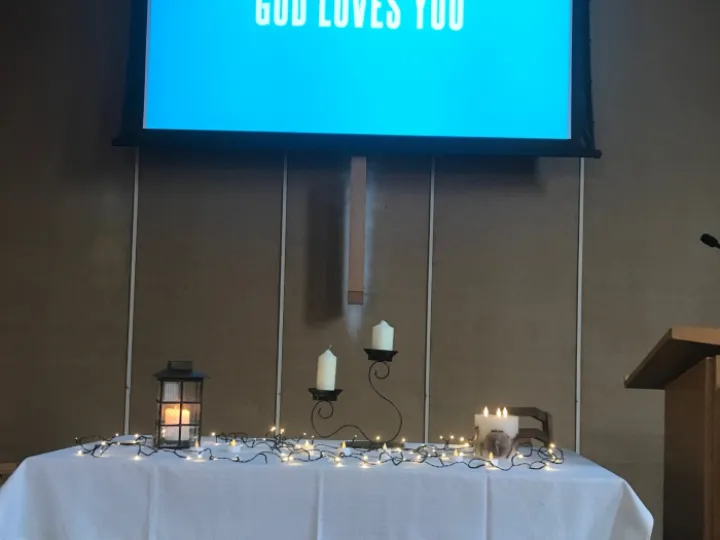 Communion Table display