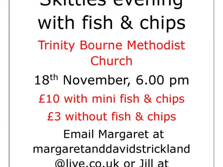 Skittles evening poster