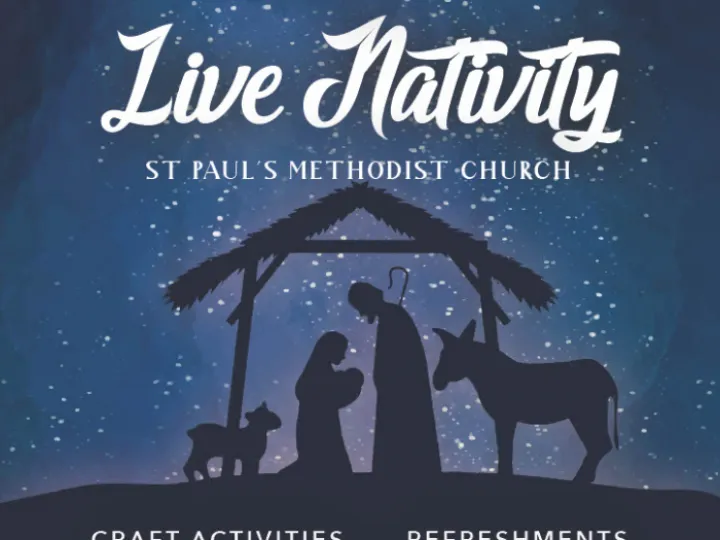 Live Nativity Poster 2023