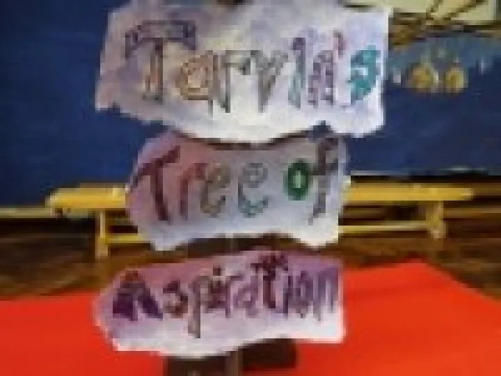 Tarvin School tree of aspiration