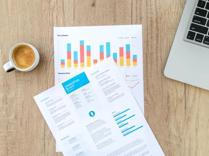 White Sheet on Brown Surface