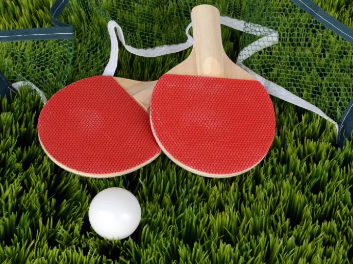 Table tennis, ping-pong, bat