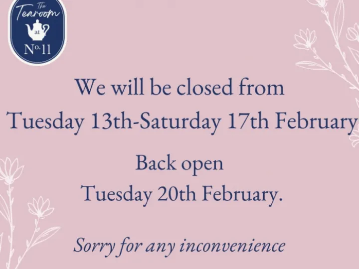 Tea room half term