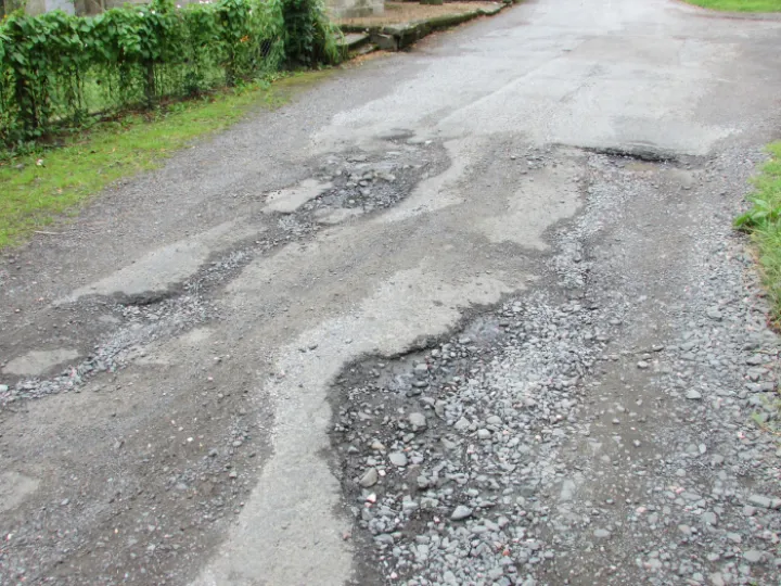 Road, damage, repair