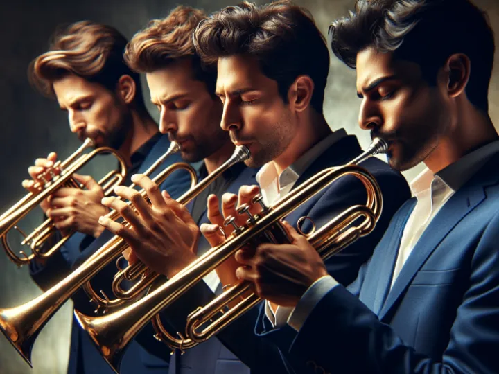 trumpet trio (AI)