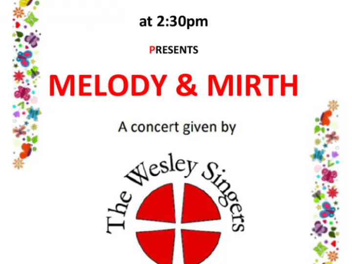 Wesley Singers Concert April 24