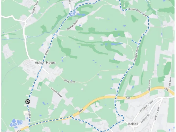 Delamere Road – Mouldsworth 28th March