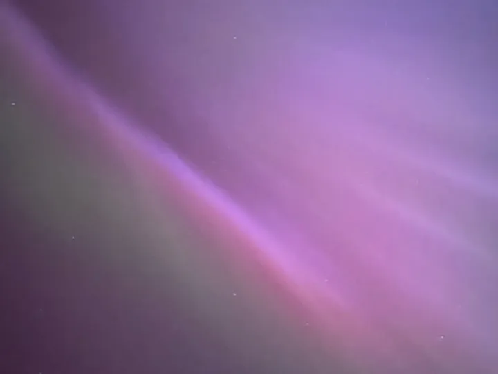 Aurora from the Crescent by Chris Hughes