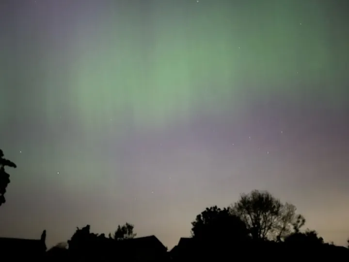 Aurora from the Crescent by Chris Hughes