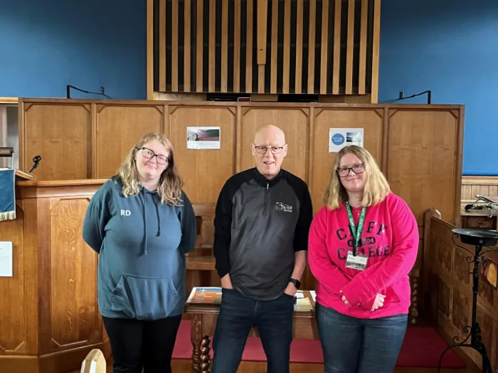 Cliff Students at The Hub