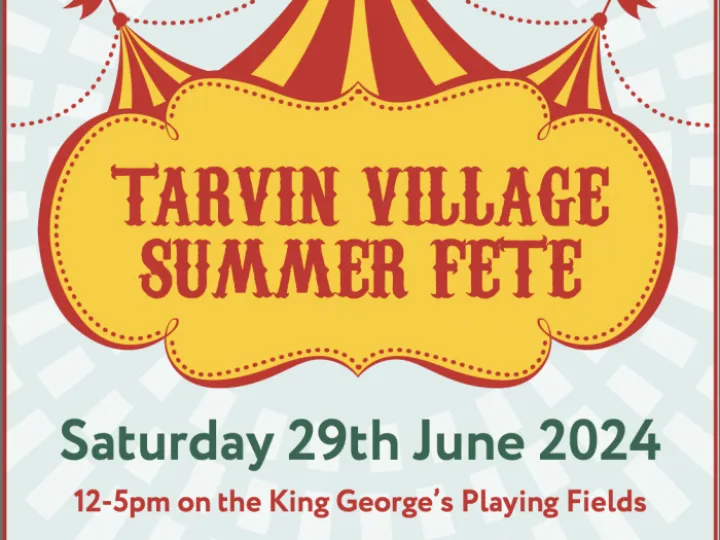Summer fete poster