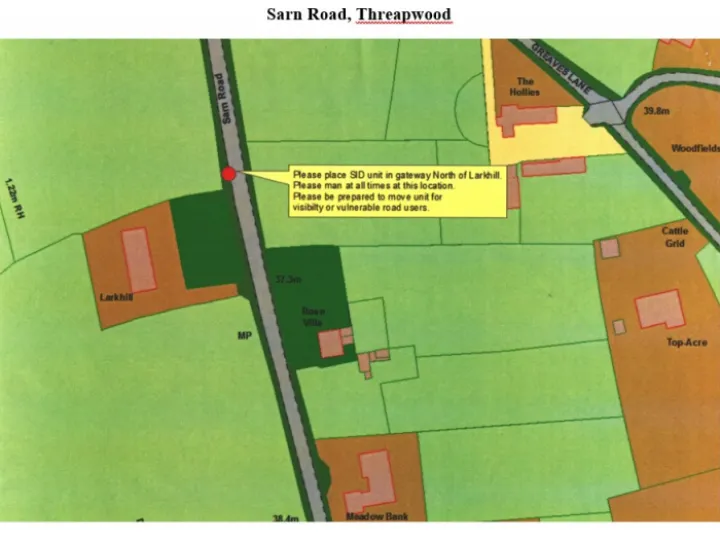 Sarn Road, Threapwood
