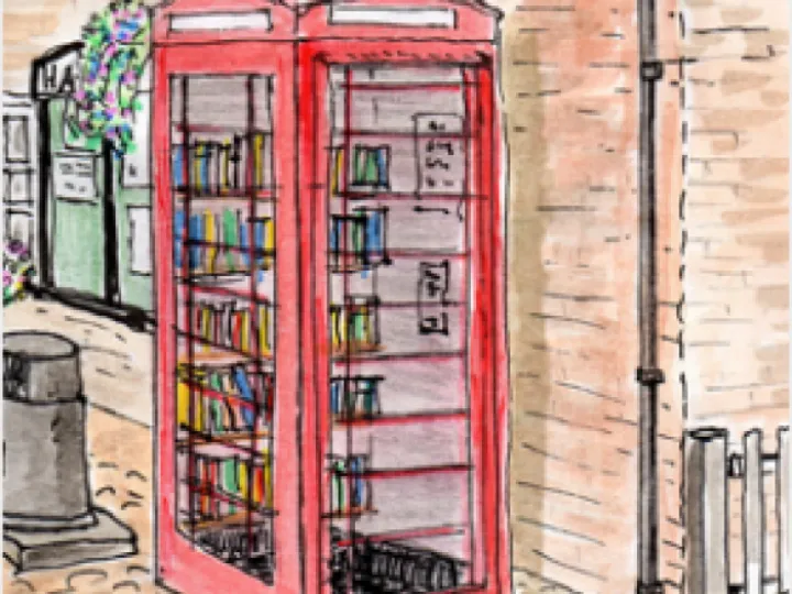 Village Library Phone Box