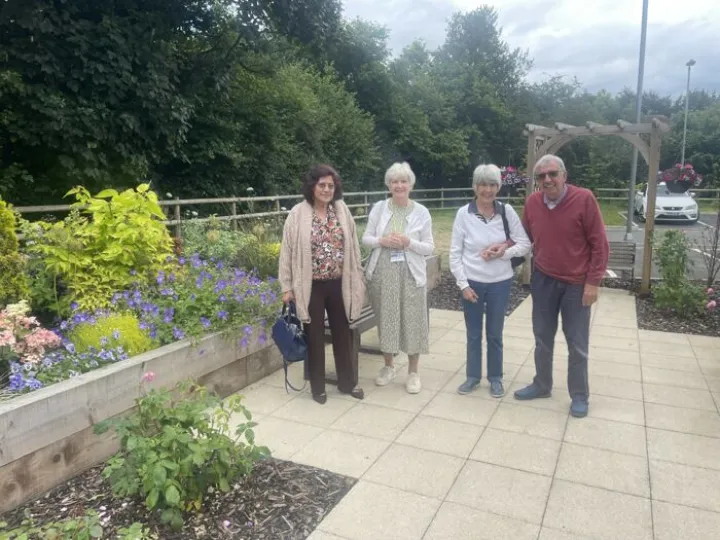 Carers Wellbeing Hub Garden July 24
