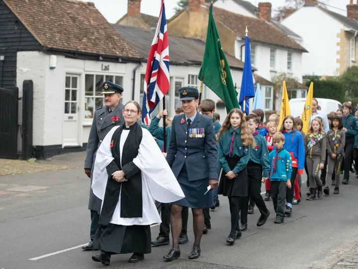 REMEMBRANCE 2024 / Haddenham honours the fallen