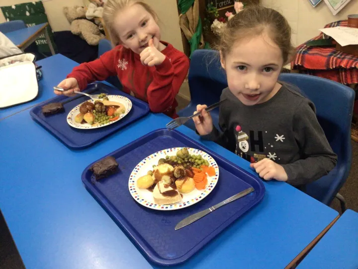 Christmas dinner