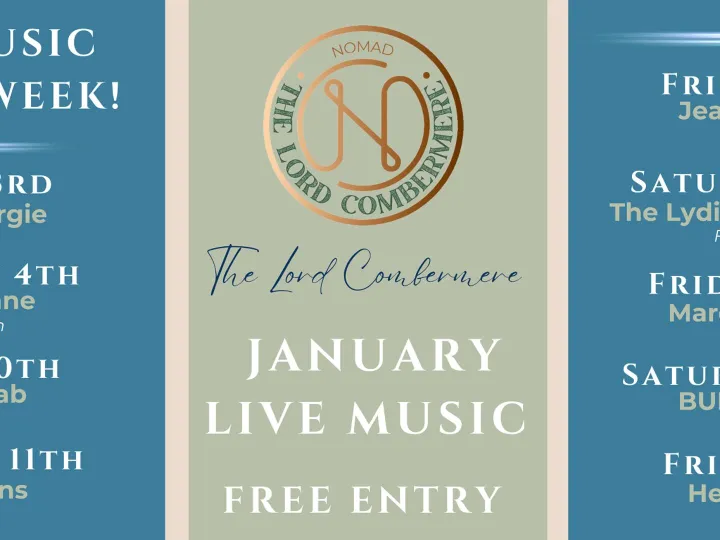 Jan Live Music Sign