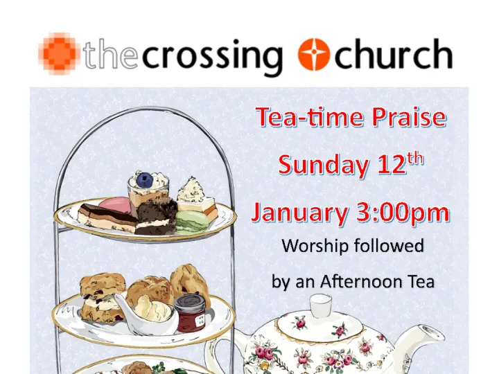 Teatime Praise Poster