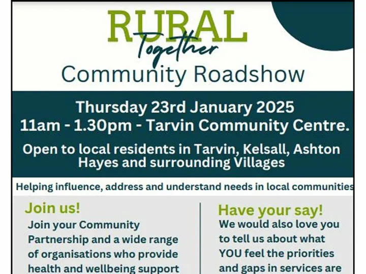 Tcc – Rural Together Community Roadshow Poster 3x4