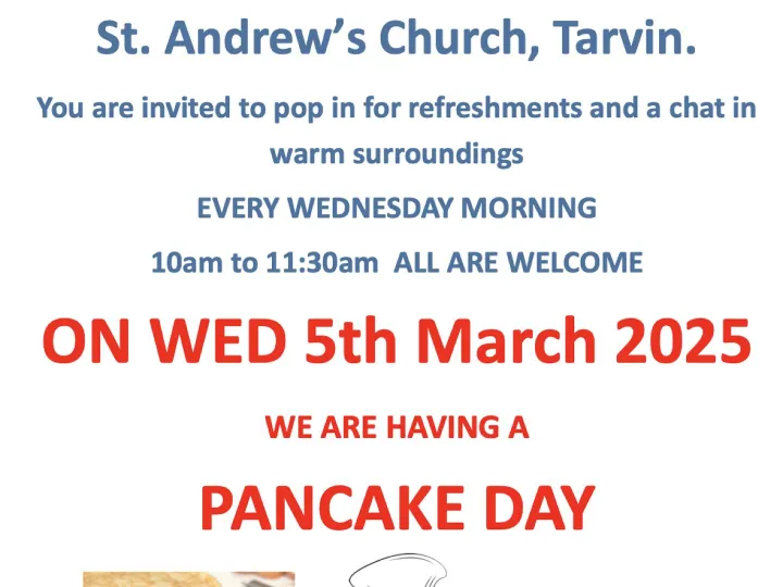 Pancake Day 2025 Poster
