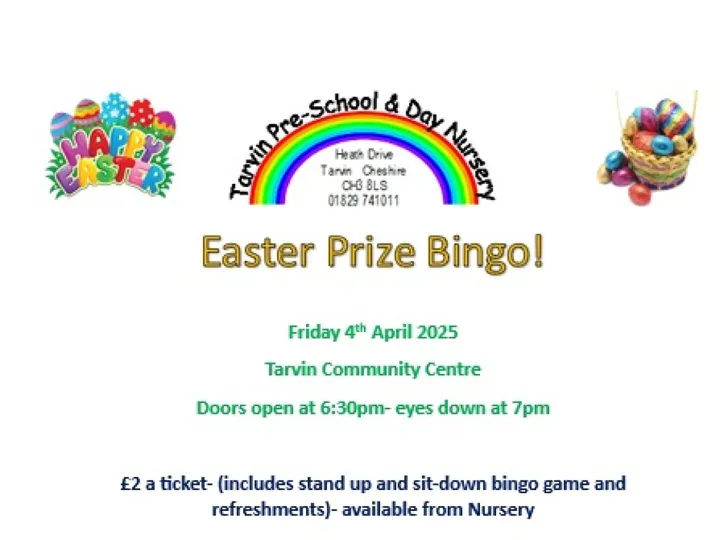 Easter Prize Bingo