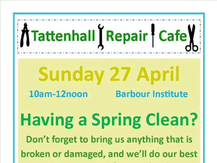 Repair Cafe April 2025