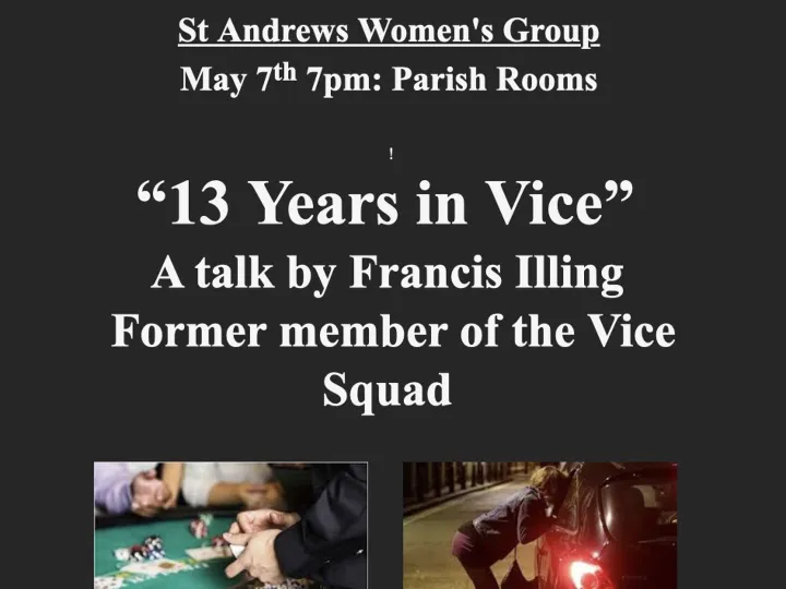 St Andrews Womens Group -13 Years in Vice