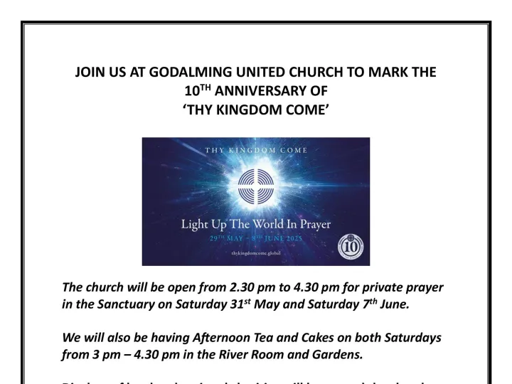 Guc Thy Kingdom Come Poster