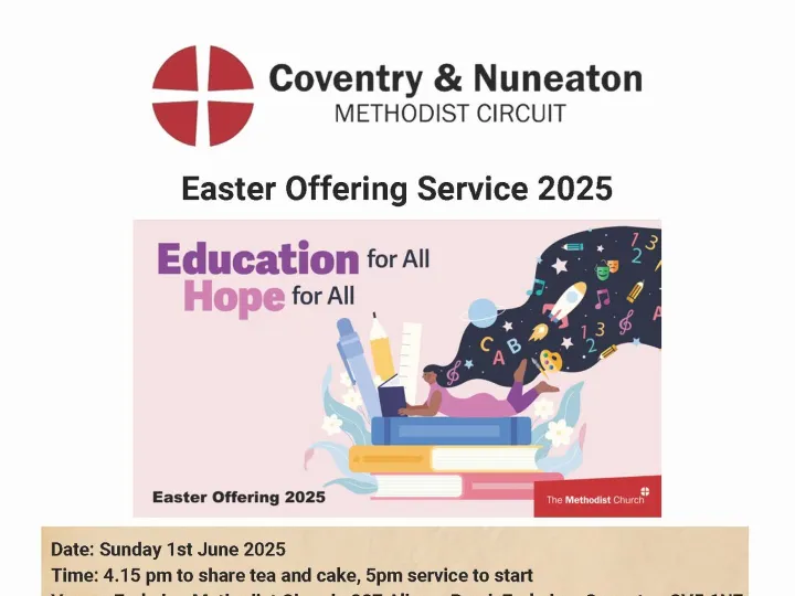 Easter Offering Service 1st June 2025