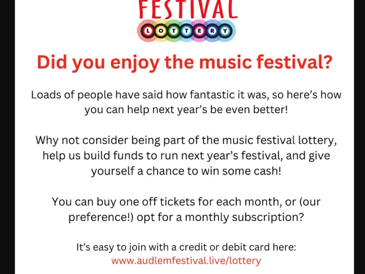 Music Festival Lottery