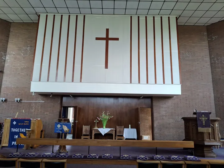 Staveley Methodist Church altar