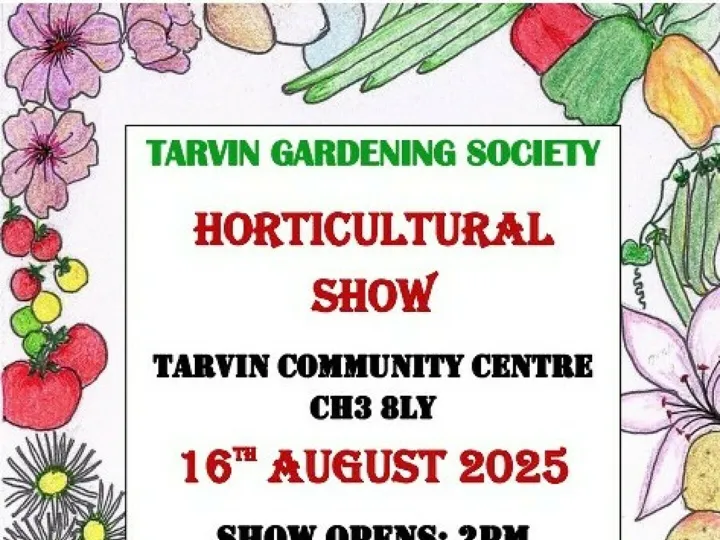 Tarvin Gardening Society show 2025