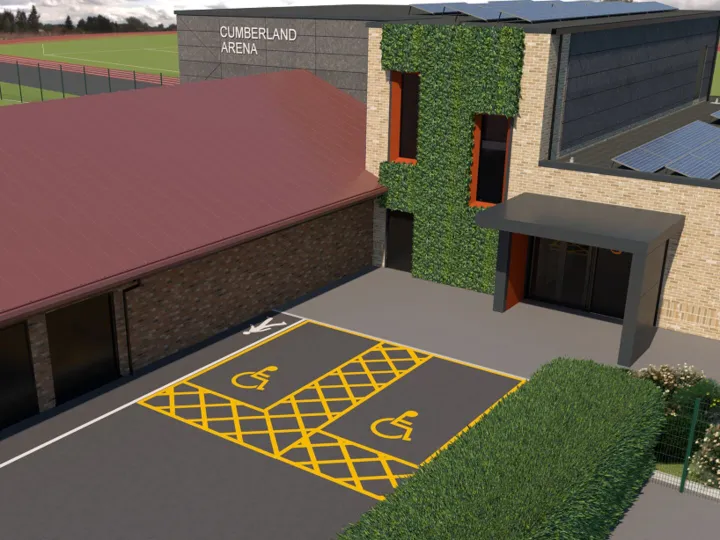 Cumberland Arena Artist Impression